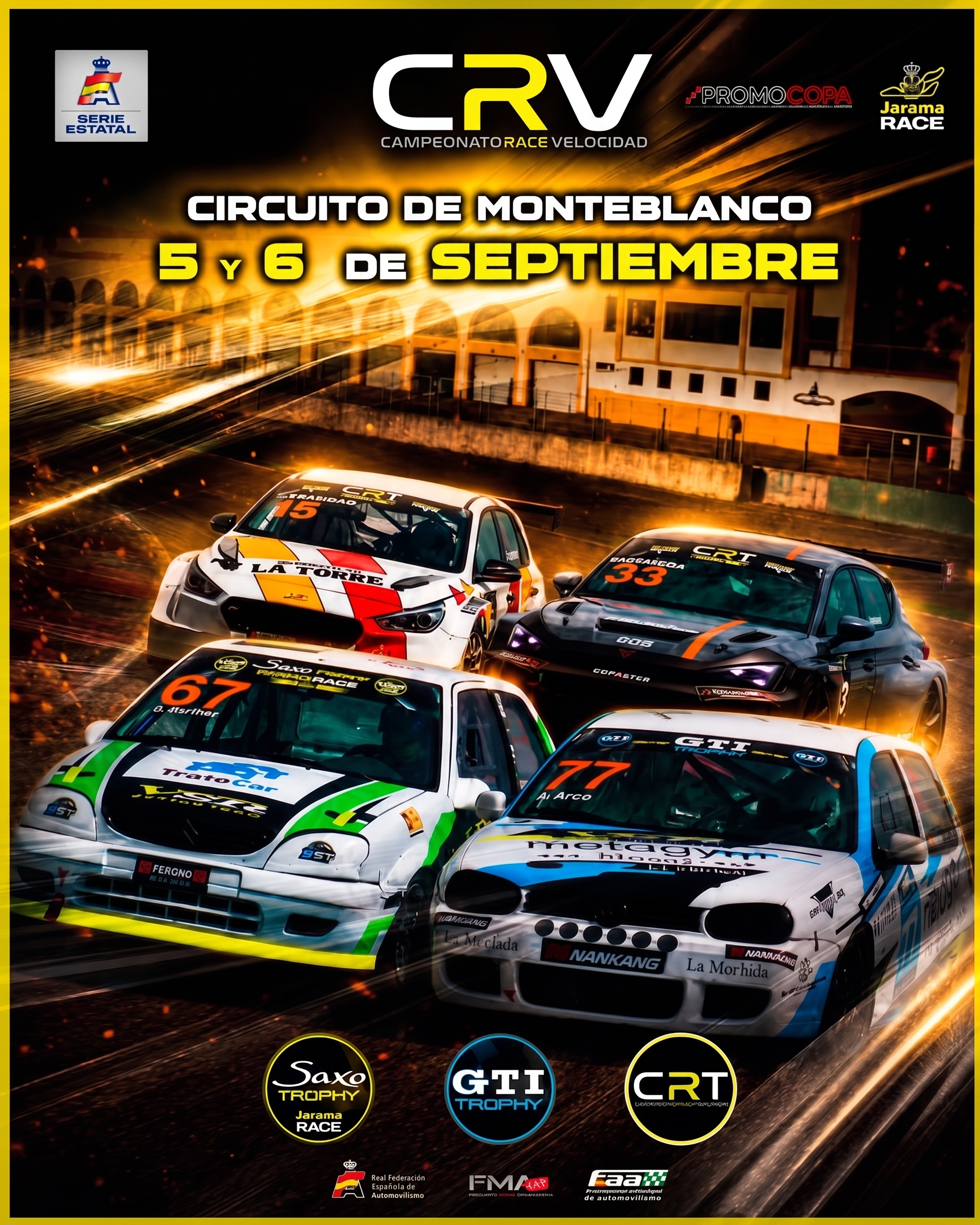 CRV Campeonato RACE Velocidad Monteblanco